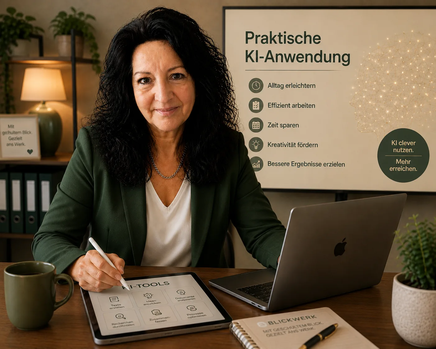 Yvonne Heß – KI-Schulungen und digitale Unterstützung