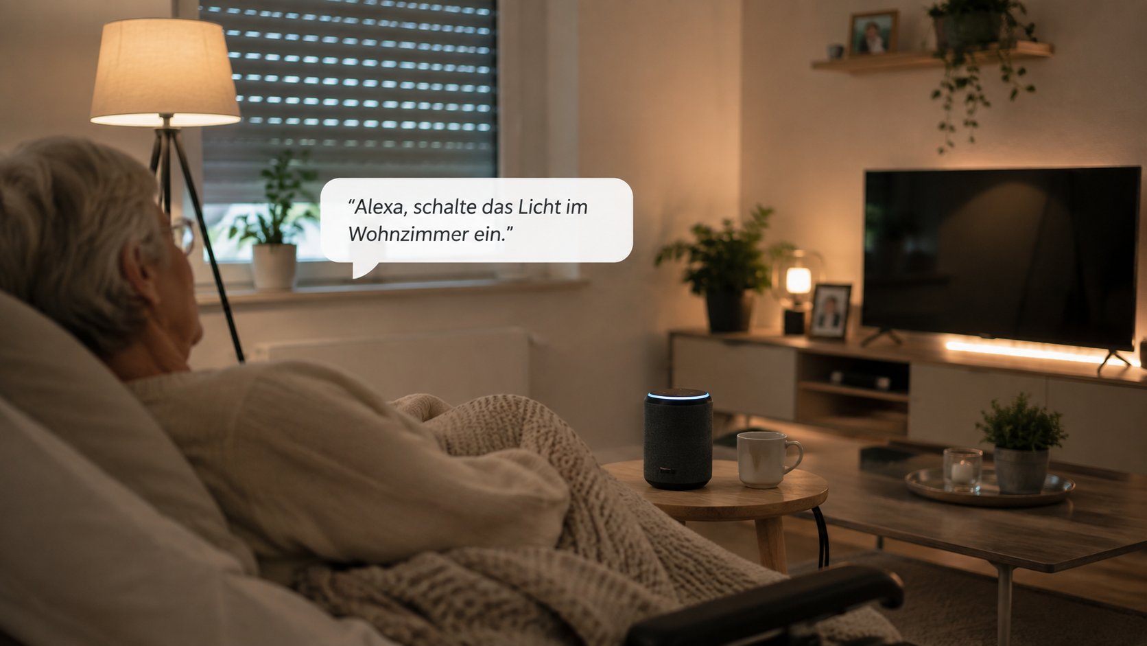 Sprachsteuerung im Alltag – Alexa, schalte das Licht im Wohnzimmer ein